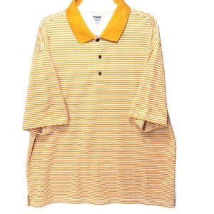 Ping Golf Performance Polo Shirt Mens 2XL Dynamics Activewear Preppy Orange
